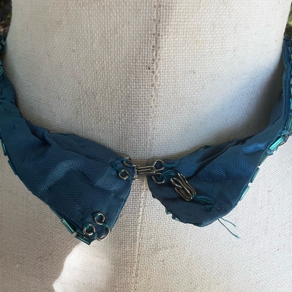 Jovani Blue formal dress size 14 - Picture 8 of 9